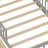 Twin Size Bed With Headboard Storage Rack, Two Under-Bed Drawers, Three-Side Guardrails For Safety And Security-1287532741