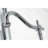 Kingston Brass Heritage Double-Handle 3-Hole Wall-Mount Bridge Kitchen Faucet with Brass Sprayer-17519201