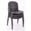 Chaise empilable à dossier bas Lorell