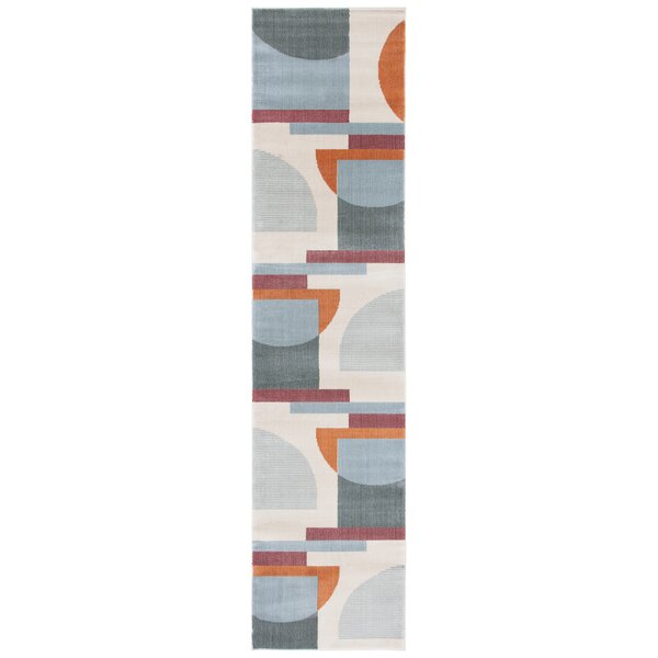 George Oliver Hornbuckle Geometric Rug & Reviews | Wayfair