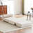 Single Sofa Chair Foldable Single Sofa Bed With Pillow,Portable Foldable Sofa Bed,Leisure Sofa Chair,Easy To Store,Made Of Breathable And Wearable Linen