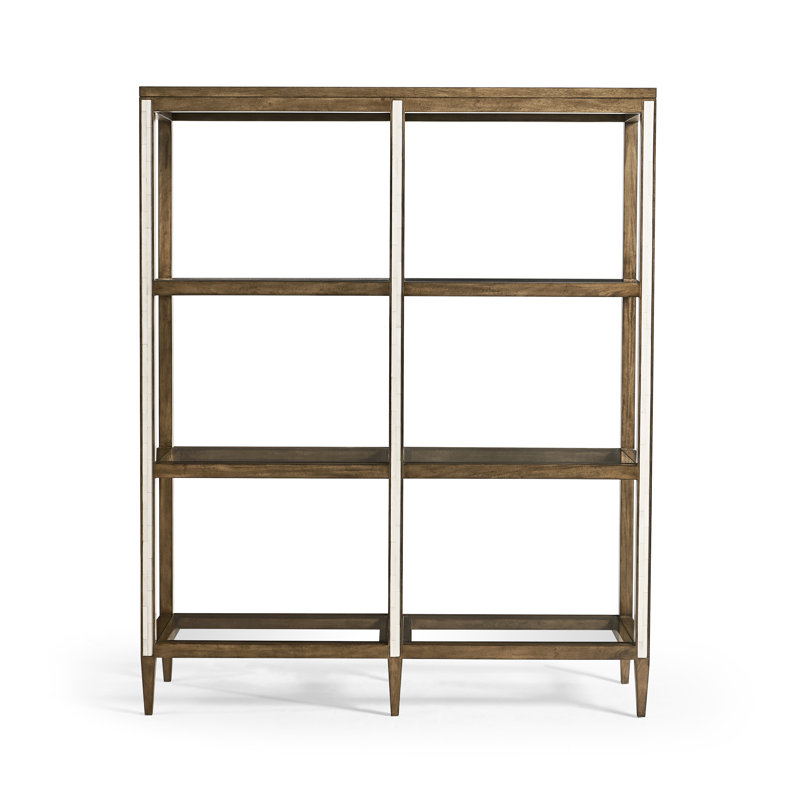 Bibliothèque étagère en bois massif H 64 "x l 52" Jacques