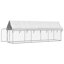 Chenil pour chien vidaXL argent en acier galvanisé, 100% polyéthylène grand 157,5 po x 39,4 po x 59,1 po-105790197