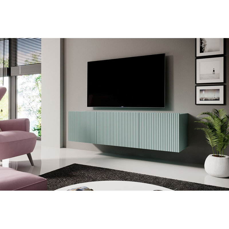Allice TV Stand for TVs up to 55", Green