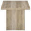 Table de bout en pin vieilli