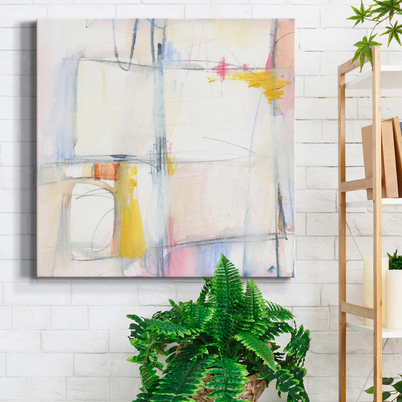 Toile tendue pastel I-Premium Gallery - Prêt à accrocher, H 40 po x l 40 po x P 1 po