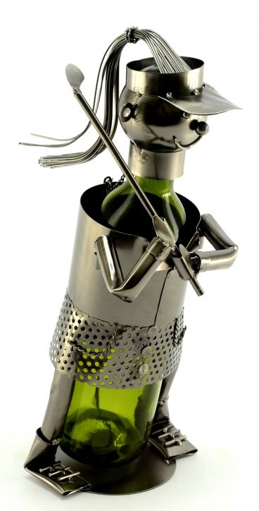 Ryson Tabletop Wine Bottle Rack in Silver