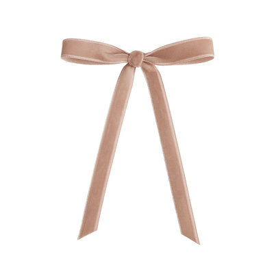13cm Solid Colour Velvet Bow