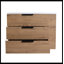 Meuble-lavabo simple 30 po avec plateau Devyansh