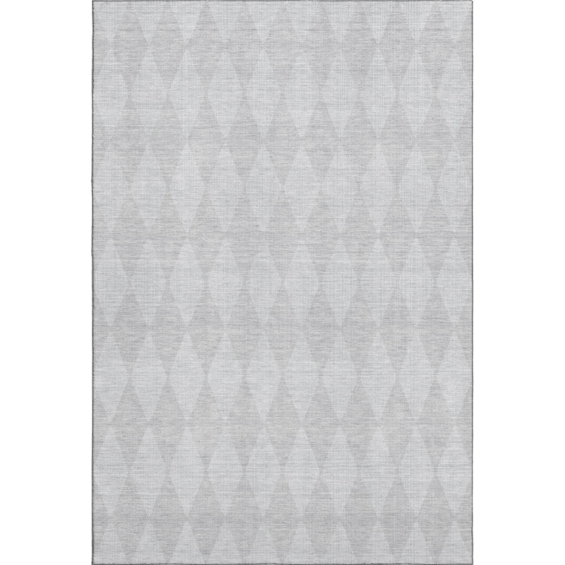 Tapis en étain de qualité supérieure lavable à la machine Cerrito AMF578, Rectangle 10 pi x 14 pi