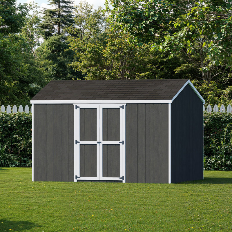 Value Gable Shed With Side Entry, 96.5'' H x 96'' W x 144'' D, Yes