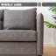 2 Seater Sofa Loveseat Couch-435972454