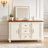 Mid Century Modern Sideboard With Spacious Storage, 2 Doors, 3 Drawers, Perfect For Kitchen, Dining, And Living Rooms-119394153