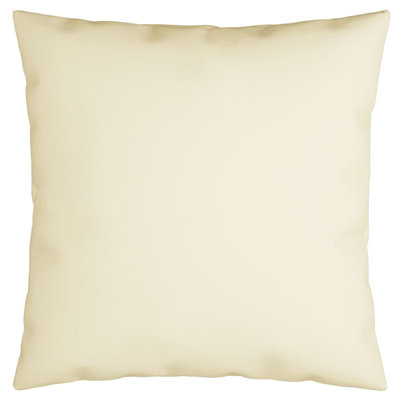 Vidaxl Reversible Throw Pillow In Cream