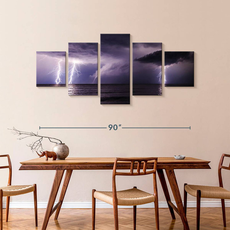 Alvord Storm, 42" H x 92" W