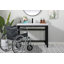 Meuble-lavabo simple 42 po avec plateau en résine Raya
