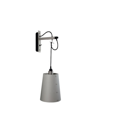 Cross Knurl 1 - Light Armed Sconce