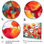 Brilliant Poppies V sur toile, 3 pièces-2131618941
