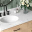 Meuble-lavabo simple en bois massif 42 po Tidworth avec plateau en quartz Carrara de 1,5 po-649030475-668100341-668100339