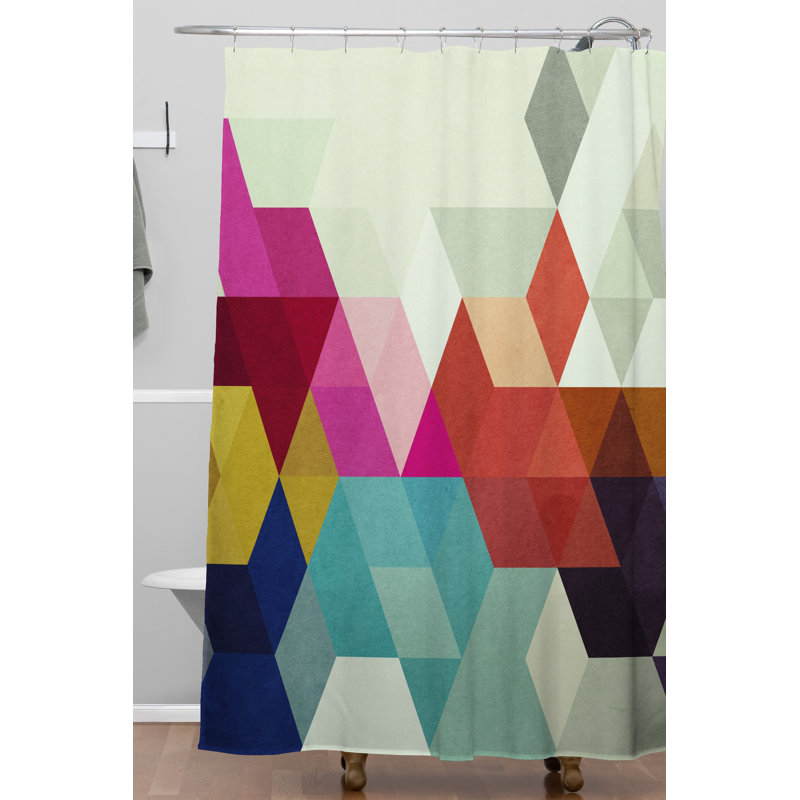 Rideau de douche simple modele