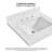 Jaen 25'' Stone Single Bathroom Vanity Top with Sink-92398336