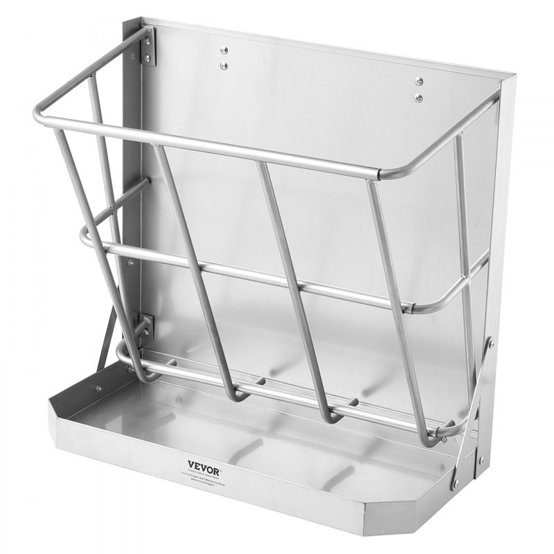 Mangeoire murale à foin pour chèvre 2 en 1 21 gallons