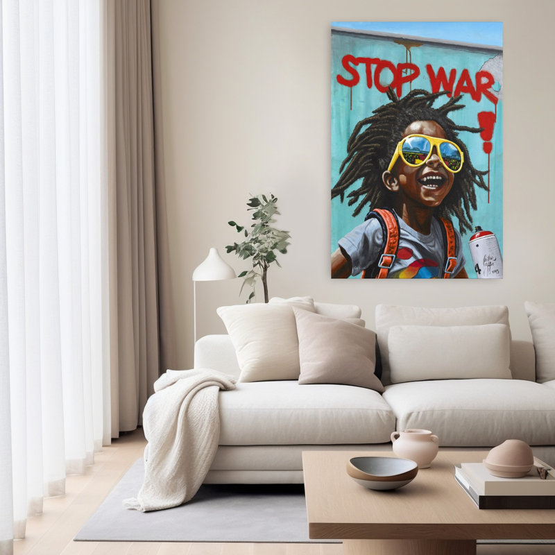 Art contemporain Art contemporain, H 60 po x l 40 po