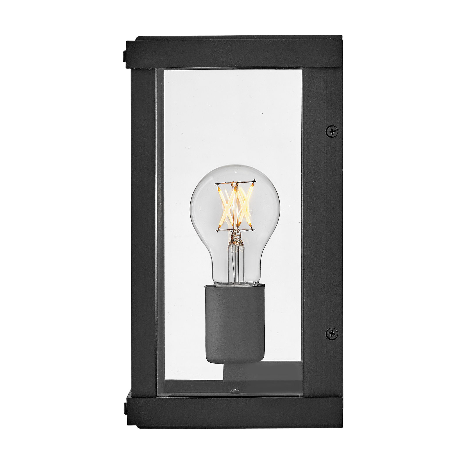 Outdoor Wall Lantern, Museum Black