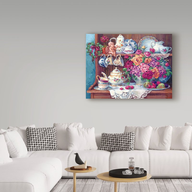 «A Touch of Romance» par Barbara Mock, reproduction sur toile, H 18 po x l 24 po x P 2 po