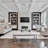 12-Light Modern Sputnik Chandelier for Dining Room with 4 Heights-804636181