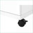Cabinets, Rolling File Cabinet with Storage - Modern Contemporary Office Printer Cart | Snow White | Particle Board-854506369