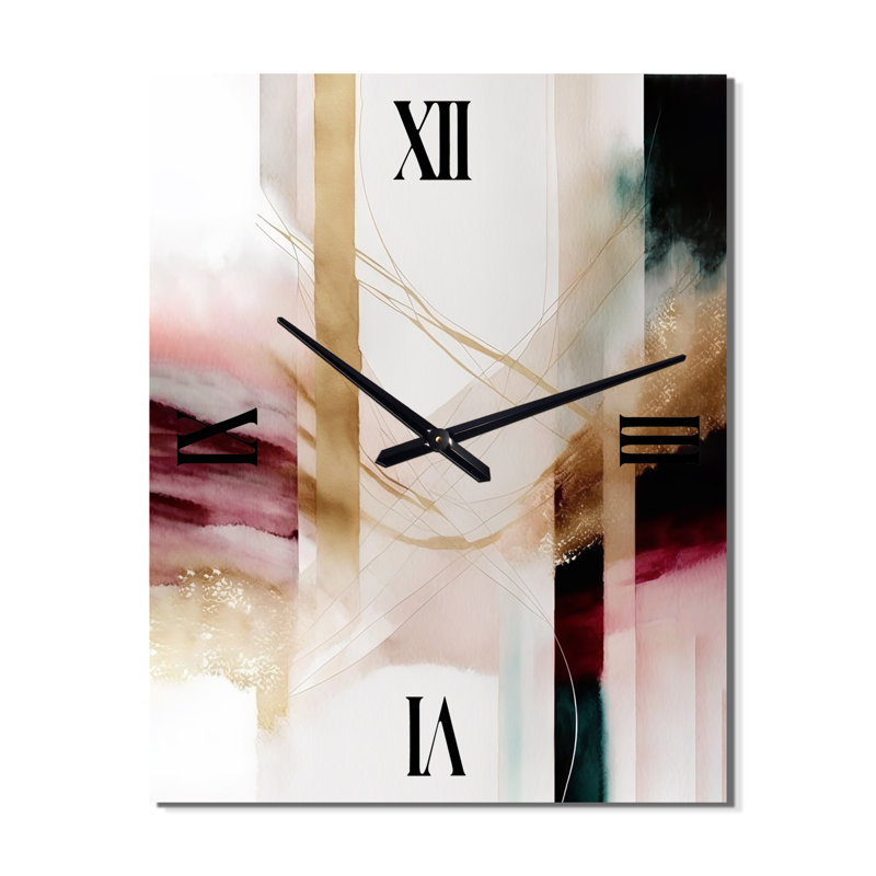 Horloge murale Jasvinder, H 40 po x l 30 po x P 1 po