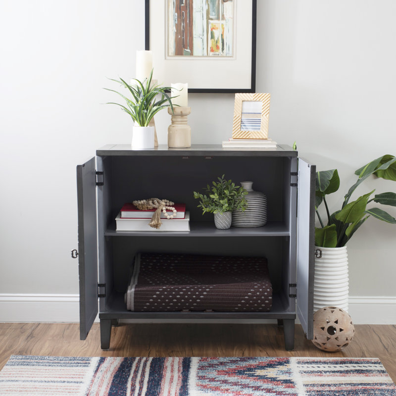 Agosto Accent Cabinet, Gray