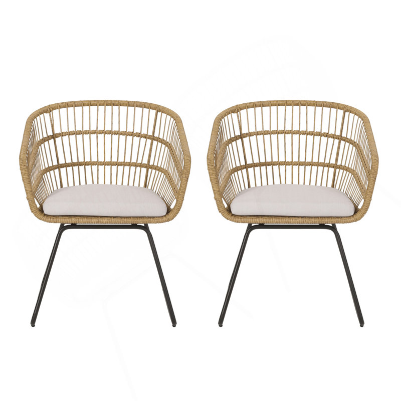 Chaise Terry 2 pièces avec 2 coussins