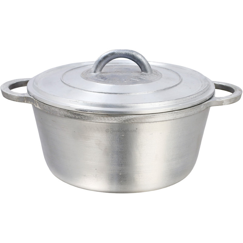 Buckingham Dutch Pot Aluminium Casserole with Lid, 7 litres