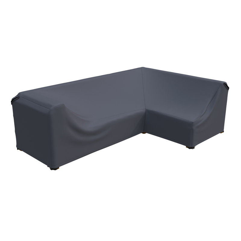 Housse pour canapé modulaire d'extérieur en forme de L de 58,25 po Suvada