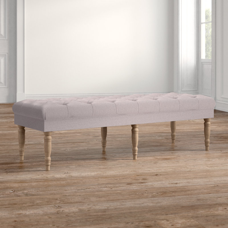 Glenarden Bench, 18.5" H x 64.25" W x 22" D, Natural
