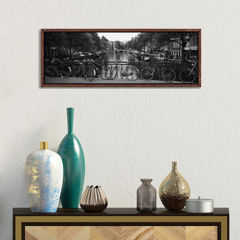 Panoramic Images by Panoramic Images - Floater Frame Panoramic Gallery-Wrapped Canvas Giclée on Canvas, Classic Wood