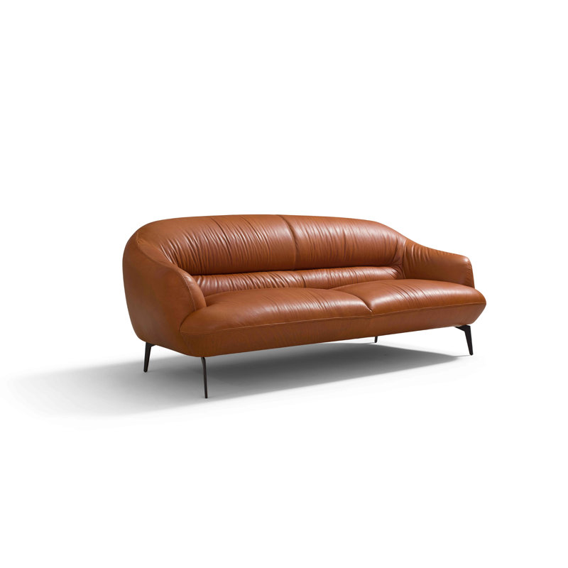 Leonia Cognac Leather Sofa