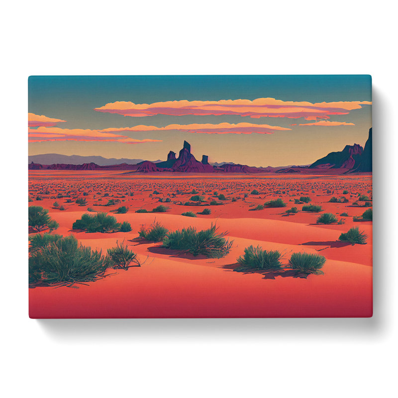 Traditional Desert - Wrapped Canvas Print, 50cm H x 76cm W x 3cm D