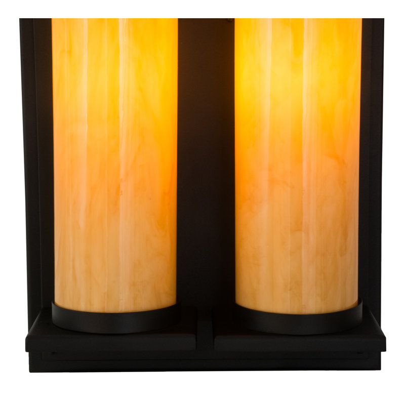 Steel Flush Mounted Sconce