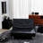 Margel 41.86'' Faux Leather Convertible Sofa