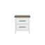 Table de chevet moderne de style campagnard 1pc