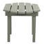 Chaise Adirondack en plastique avec table Anette-567491574