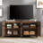 Millwood Pines Modern Storage Cabinet And 2 End Table Set Of 3, Storage Entertainment Center For Tvs Up To 70 Inch, 2 Nightstand With Drawer And Cabinet For Bedroom, Bedroom Furniture Set-160720815