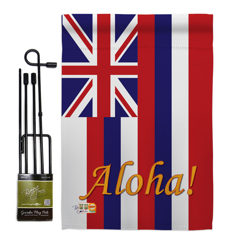 Ensemble de 2 côtés 7 pi 1 pi 1 pi 1 pi x 1 po hawaii americana statements à l’impression