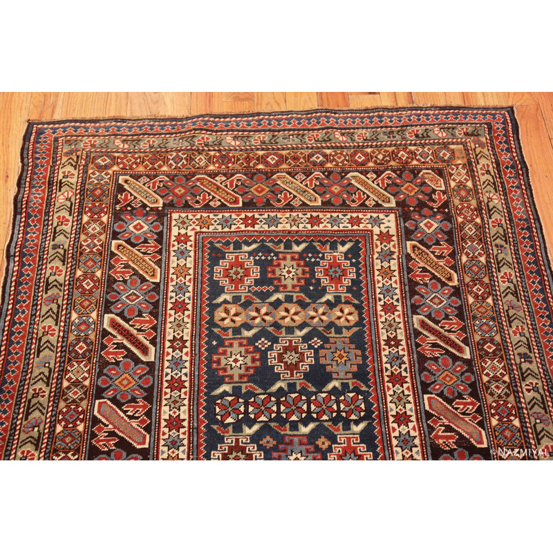 One-of-a-Kind Rectangle 4' X 6'1" Hand Knotted Area Rug