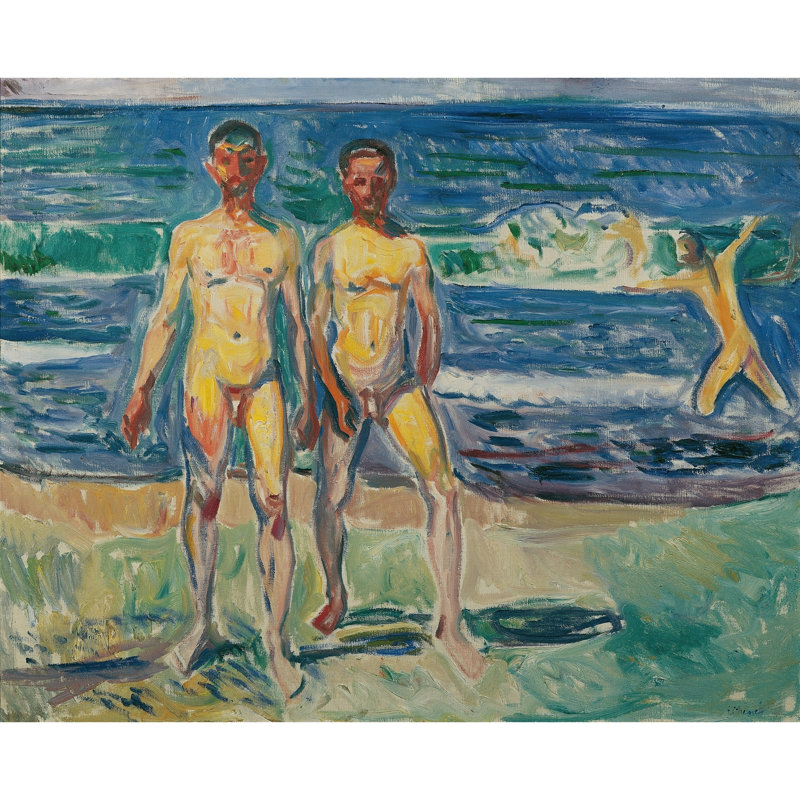 Mayner am Meer (1908), H 20 po x l 24 po