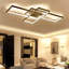 Raffa 3-Light Neutral Style Rectangular LED Semi Flush Mount Ceiling Light-1749398376-1819785639