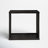 Etienne Aluminum Tray Top End Table with Storage